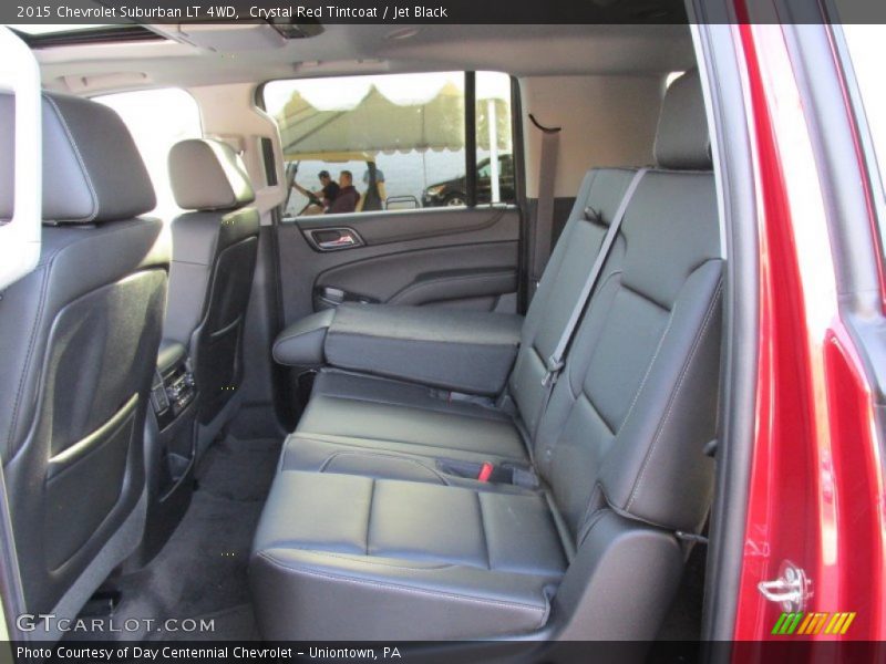 Crystal Red Tintcoat / Jet Black 2015 Chevrolet Suburban LT 4WD