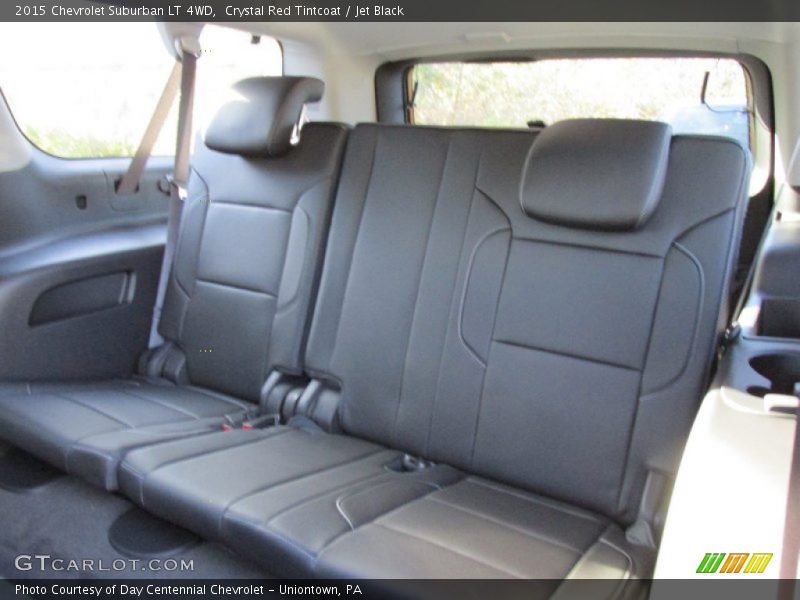 Crystal Red Tintcoat / Jet Black 2015 Chevrolet Suburban LT 4WD