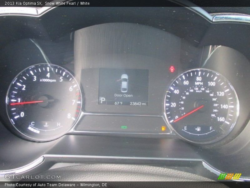Snow White Pearl / White 2013 Kia Optima SX