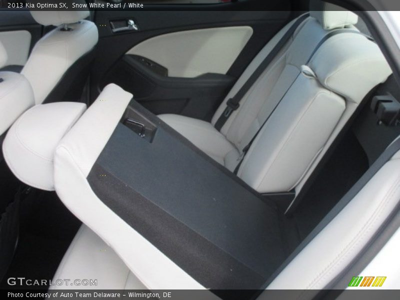 Snow White Pearl / White 2013 Kia Optima SX