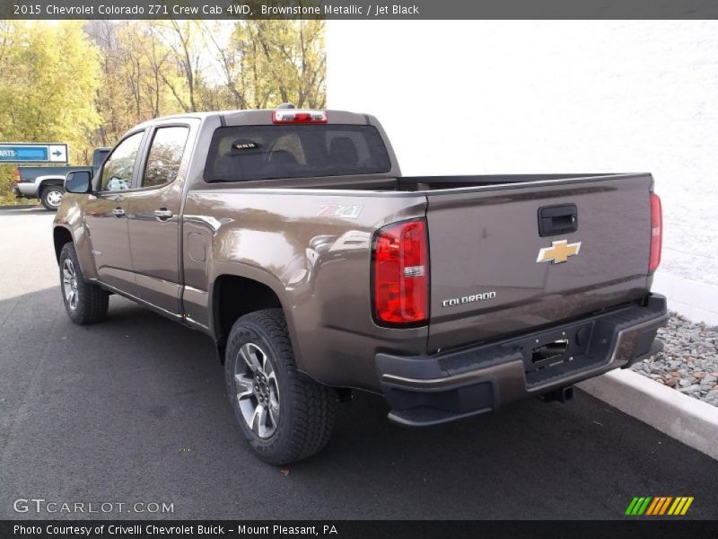 Brownstone Metallic / Jet Black 2015 Chevrolet Colorado Z71 Crew Cab 4WD
