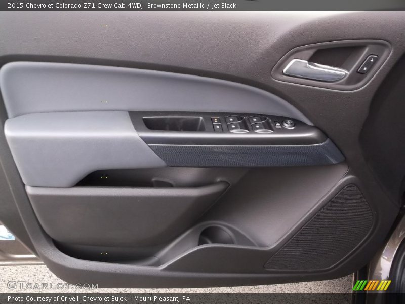 Brownstone Metallic / Jet Black 2015 Chevrolet Colorado Z71 Crew Cab 4WD