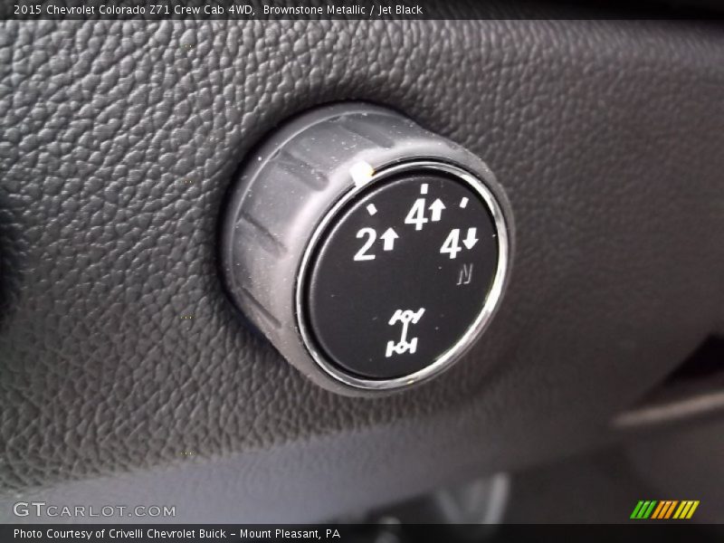 Controls of 2015 Colorado Z71 Crew Cab 4WD
