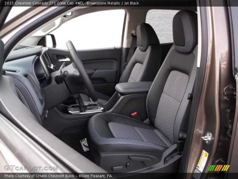  2015 Colorado Z71 Crew Cab 4WD Jet Black Interior