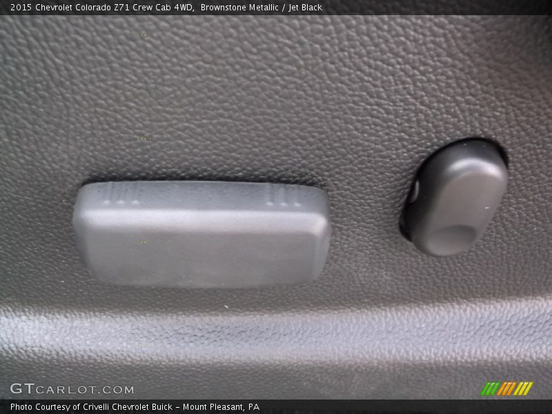 Brownstone Metallic / Jet Black 2015 Chevrolet Colorado Z71 Crew Cab 4WD