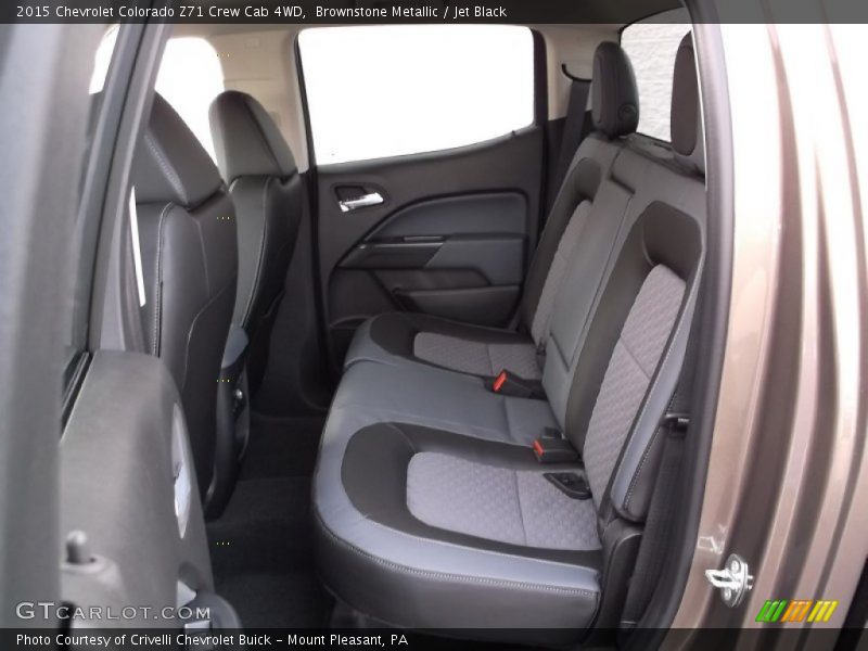 Rear Seat of 2015 Colorado Z71 Crew Cab 4WD