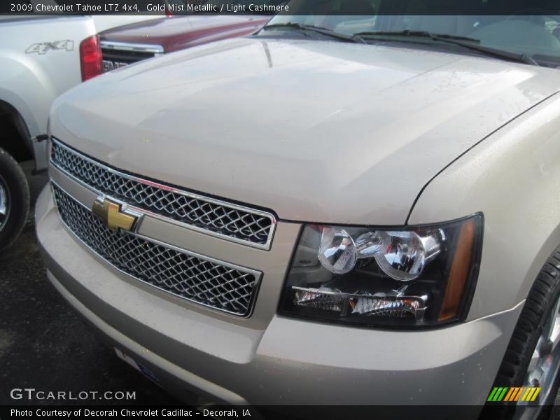 Gold Mist Metallic / Light Cashmere 2009 Chevrolet Tahoe LTZ 4x4