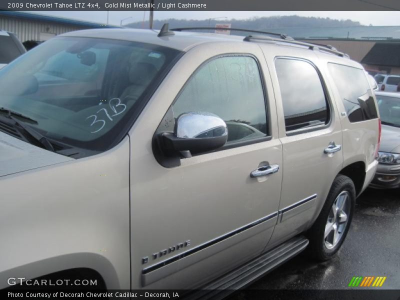 Gold Mist Metallic / Light Cashmere 2009 Chevrolet Tahoe LTZ 4x4