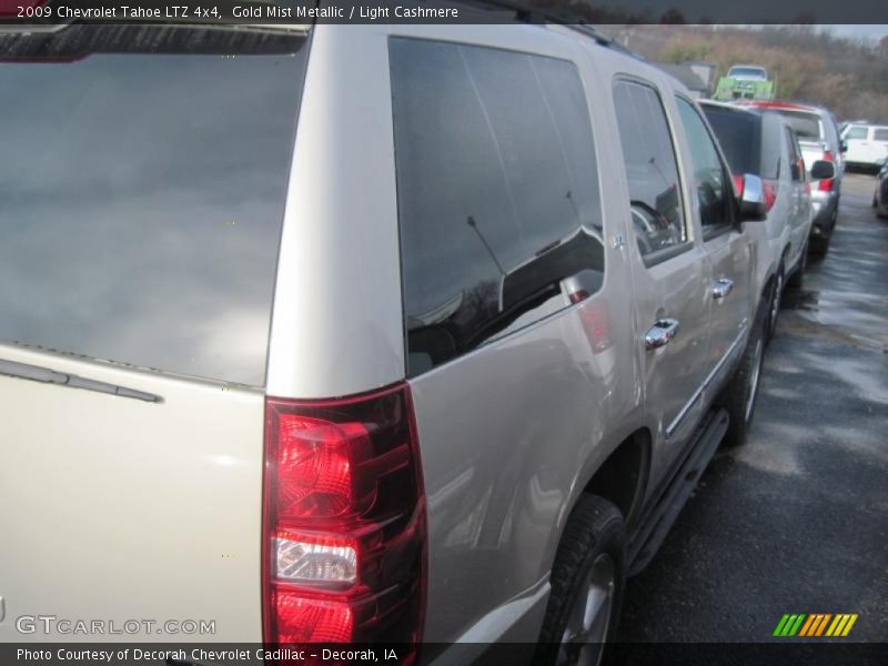 Gold Mist Metallic / Light Cashmere 2009 Chevrolet Tahoe LTZ 4x4