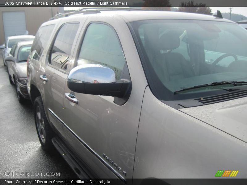 Gold Mist Metallic / Light Cashmere 2009 Chevrolet Tahoe LTZ 4x4