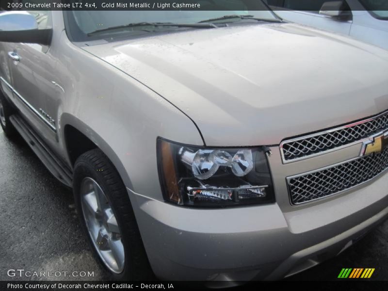 Gold Mist Metallic / Light Cashmere 2009 Chevrolet Tahoe LTZ 4x4