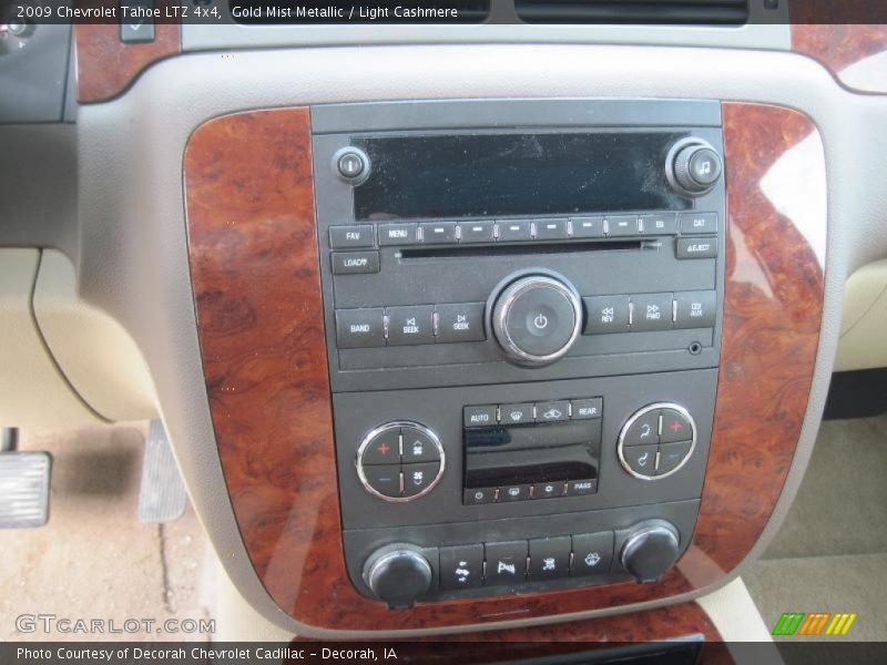 Gold Mist Metallic / Light Cashmere 2009 Chevrolet Tahoe LTZ 4x4