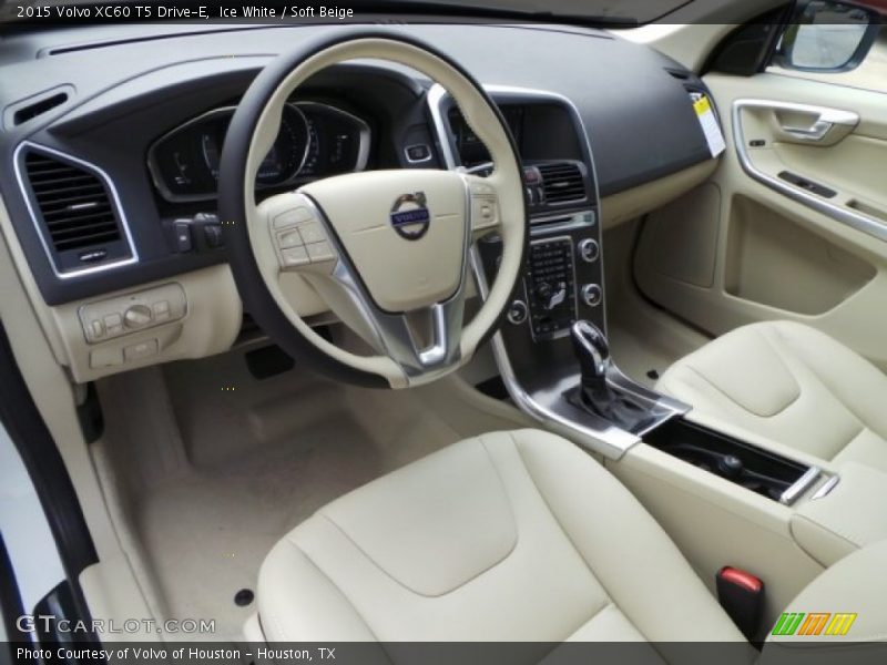  2015 XC60 T5 Drive-E Soft Beige Interior