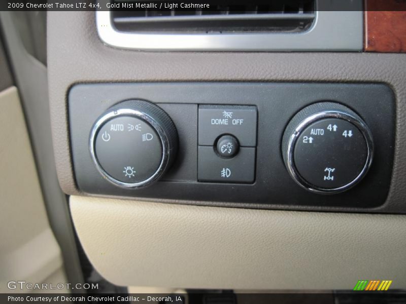 Gold Mist Metallic / Light Cashmere 2009 Chevrolet Tahoe LTZ 4x4