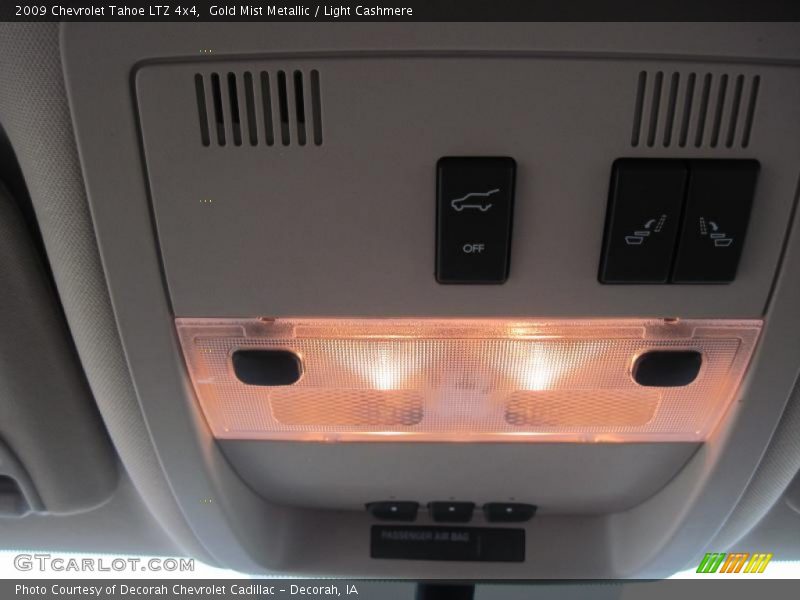Gold Mist Metallic / Light Cashmere 2009 Chevrolet Tahoe LTZ 4x4