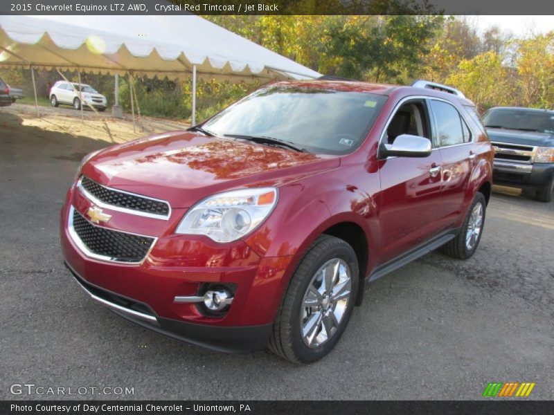Crystal Red Tintcoat / Jet Black 2015 Chevrolet Equinox LTZ AWD