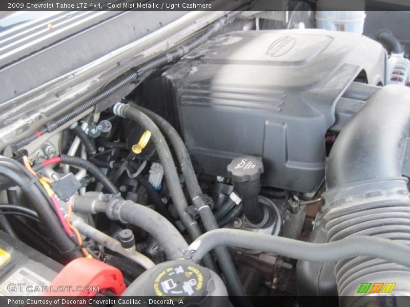 Gold Mist Metallic / Light Cashmere 2009 Chevrolet Tahoe LTZ 4x4