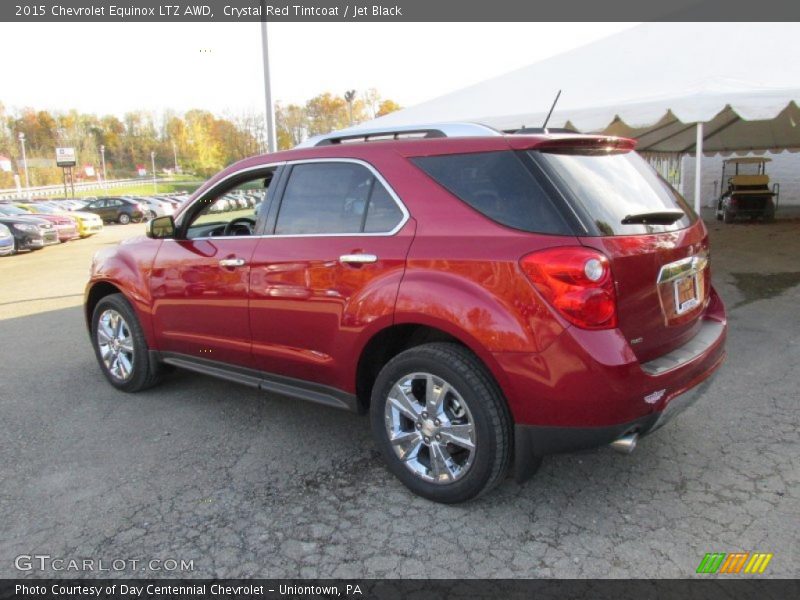 Crystal Red Tintcoat / Jet Black 2015 Chevrolet Equinox LTZ AWD