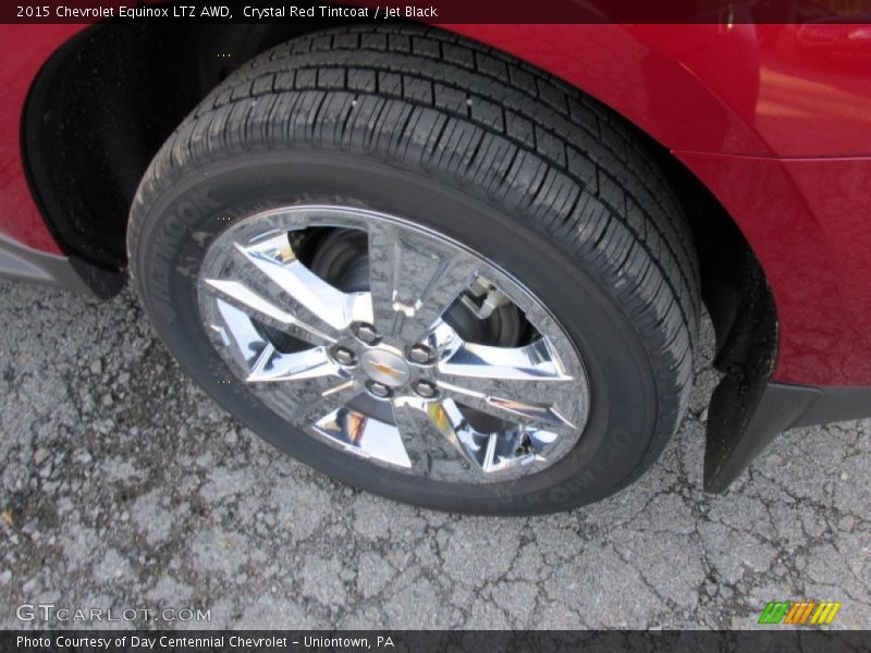 Crystal Red Tintcoat / Jet Black 2015 Chevrolet Equinox LTZ AWD