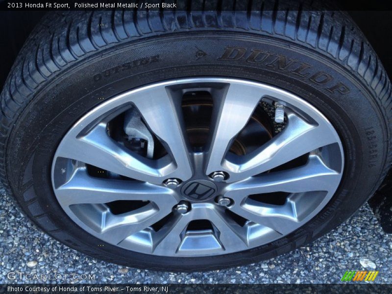 Polished Metal Metallic / Sport Black 2013 Honda Fit Sport