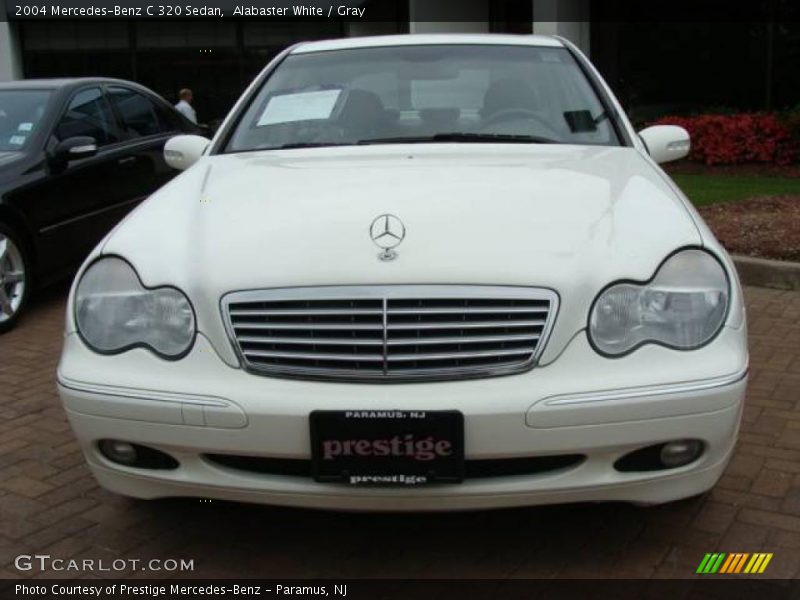 Alabaster White / Gray 2004 Mercedes-Benz C 320 Sedan