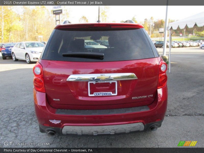 Crystal Red Tintcoat / Jet Black 2015 Chevrolet Equinox LTZ AWD
