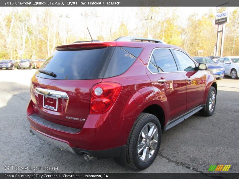 Crystal Red Tintcoat / Jet Black 2015 Chevrolet Equinox LTZ AWD