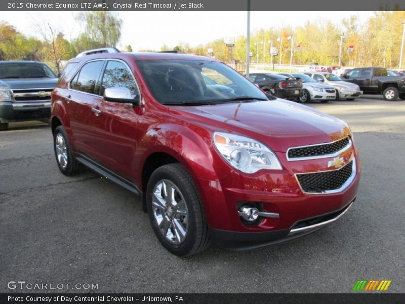 Crystal Red Tintcoat / Jet Black 2015 Chevrolet Equinox LTZ AWD