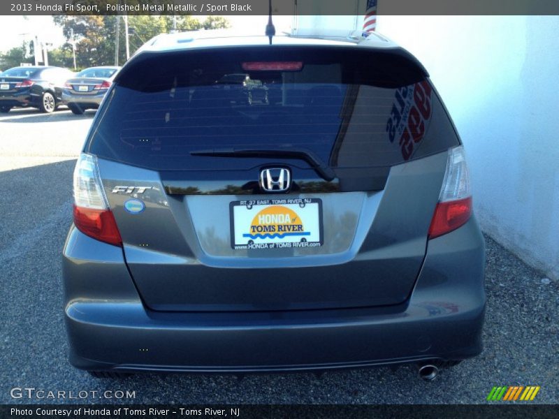 Polished Metal Metallic / Sport Black 2013 Honda Fit Sport
