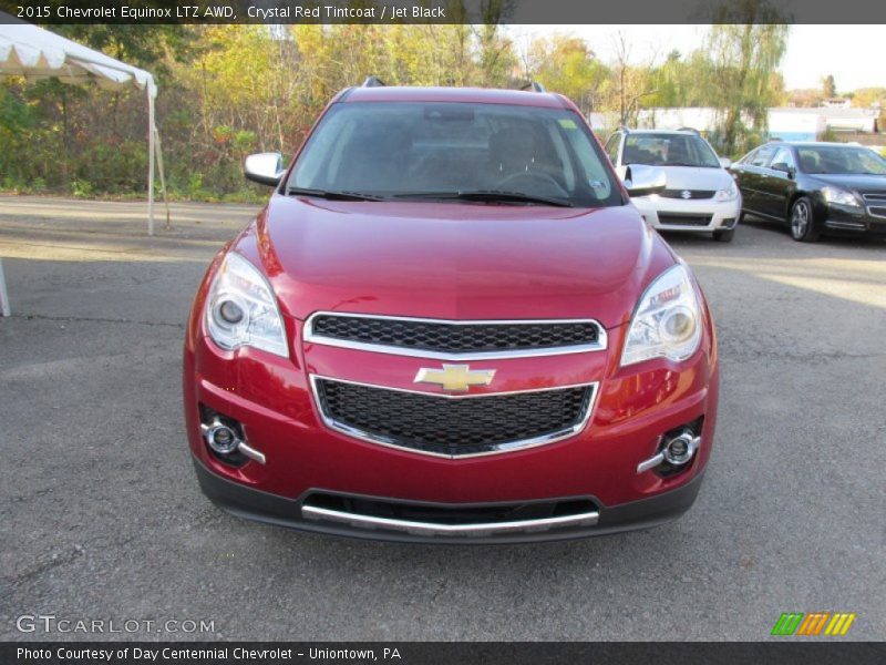 Crystal Red Tintcoat / Jet Black 2015 Chevrolet Equinox LTZ AWD