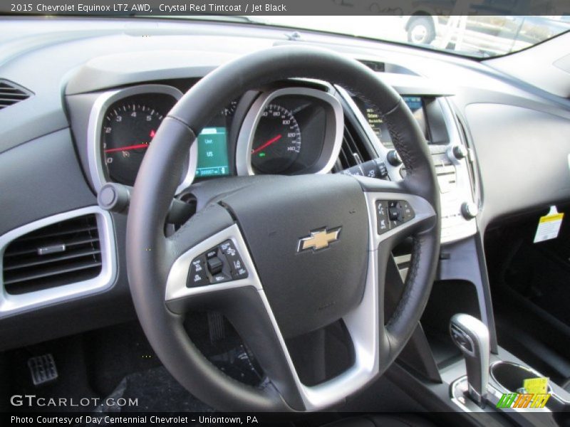 Crystal Red Tintcoat / Jet Black 2015 Chevrolet Equinox LTZ AWD
