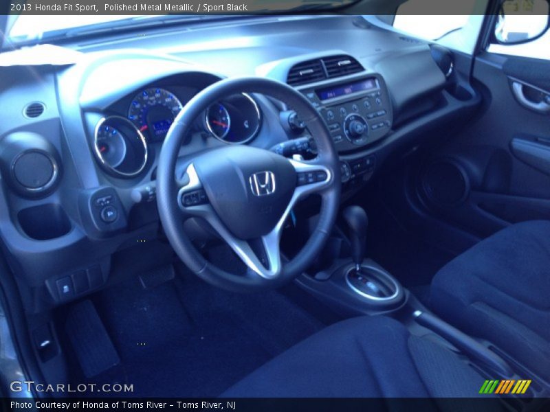 Polished Metal Metallic / Sport Black 2013 Honda Fit Sport