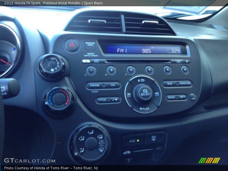 Polished Metal Metallic / Sport Black 2013 Honda Fit Sport