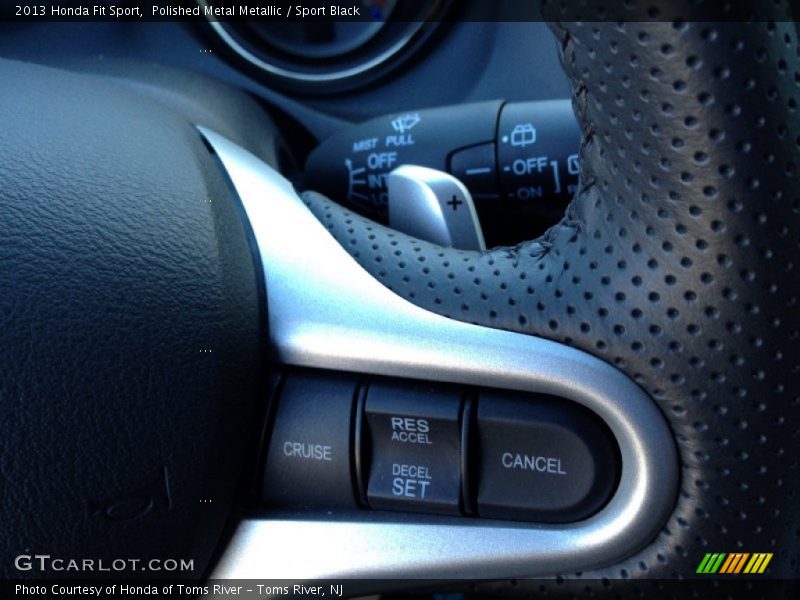 Polished Metal Metallic / Sport Black 2013 Honda Fit Sport