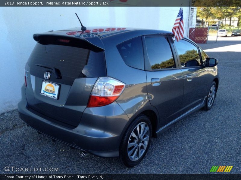 Polished Metal Metallic / Sport Black 2013 Honda Fit Sport
