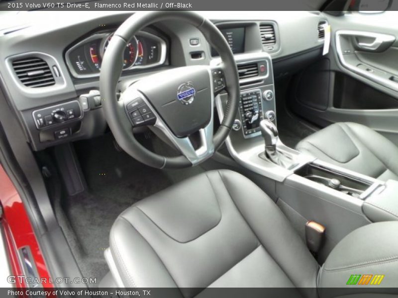 Flamenco Red Metallic / Off-Black 2015 Volvo V60 T5 Drive-E