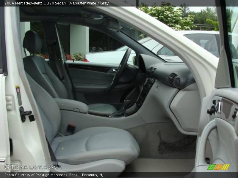 Alabaster White / Gray 2004 Mercedes-Benz C 320 Sedan