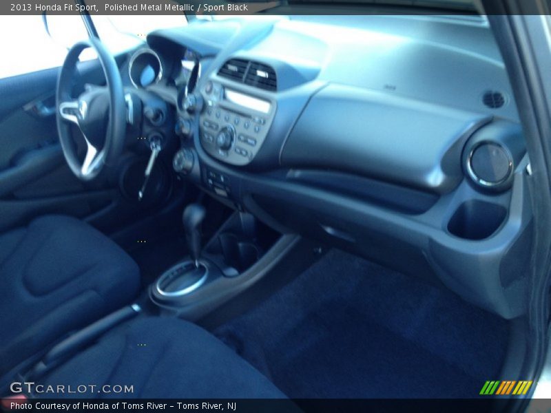 Polished Metal Metallic / Sport Black 2013 Honda Fit Sport