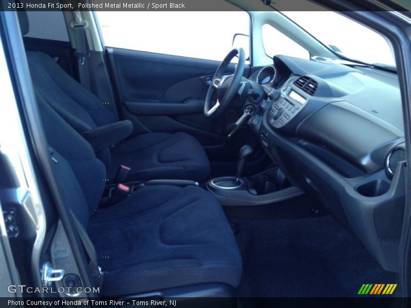 Polished Metal Metallic / Sport Black 2013 Honda Fit Sport