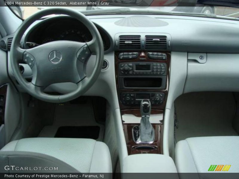 Alabaster White / Gray 2004 Mercedes-Benz C 320 Sedan