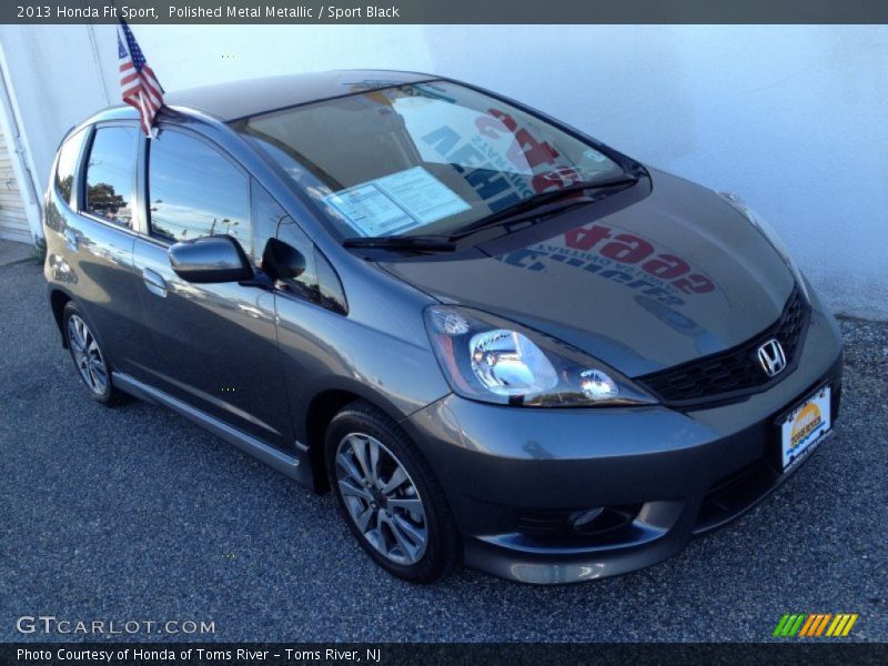 Polished Metal Metallic / Sport Black 2013 Honda Fit Sport