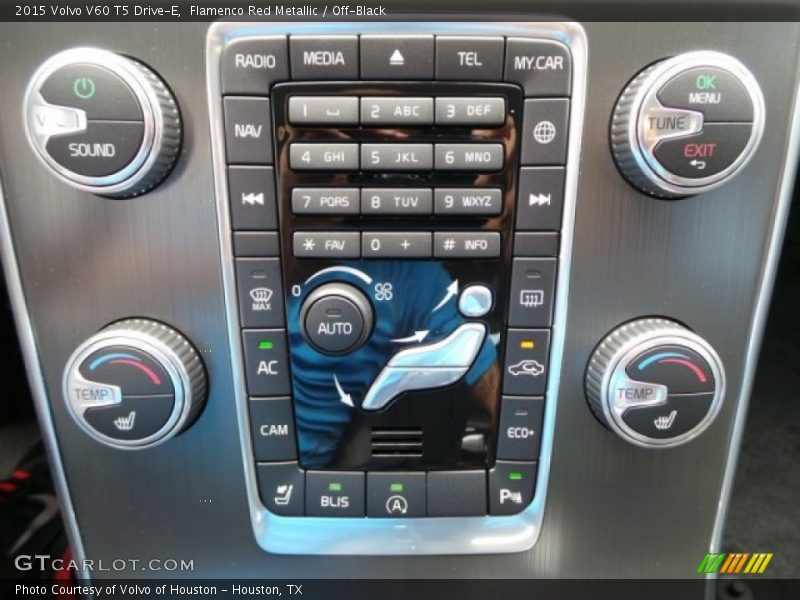 Flamenco Red Metallic / Off-Black 2015 Volvo V60 T5 Drive-E