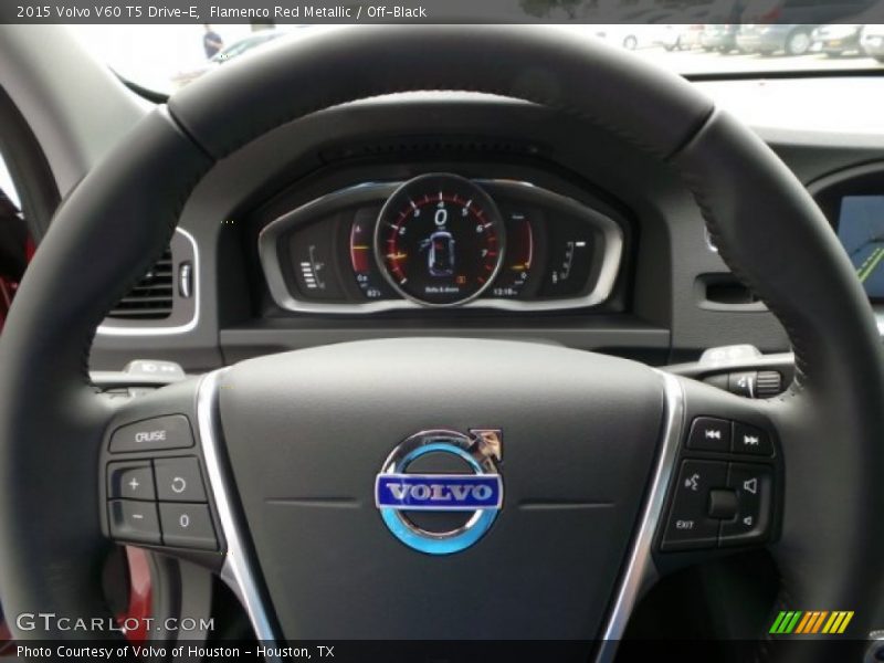 Flamenco Red Metallic / Off-Black 2015 Volvo V60 T5 Drive-E