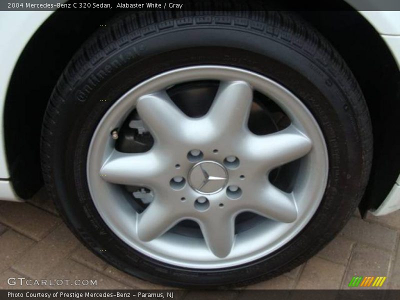 Alabaster White / Gray 2004 Mercedes-Benz C 320 Sedan