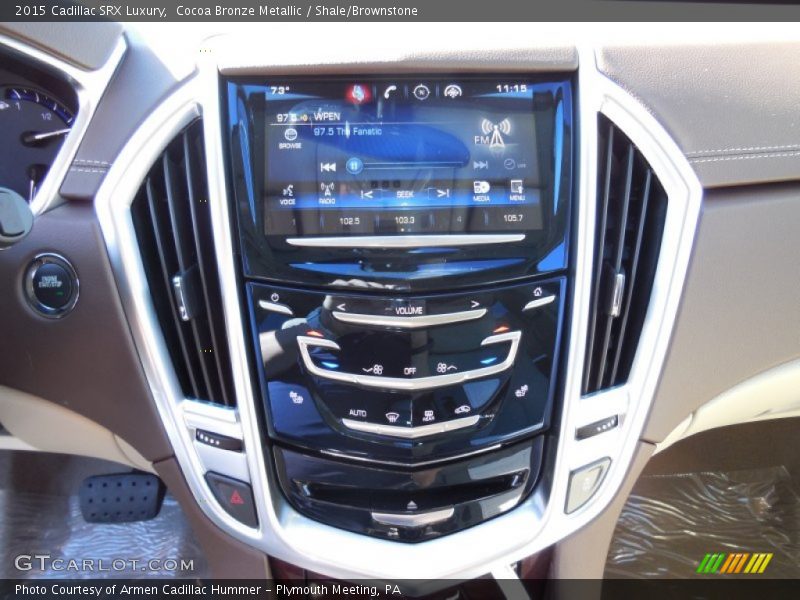 Cocoa Bronze Metallic / Shale/Brownstone 2015 Cadillac SRX Luxury