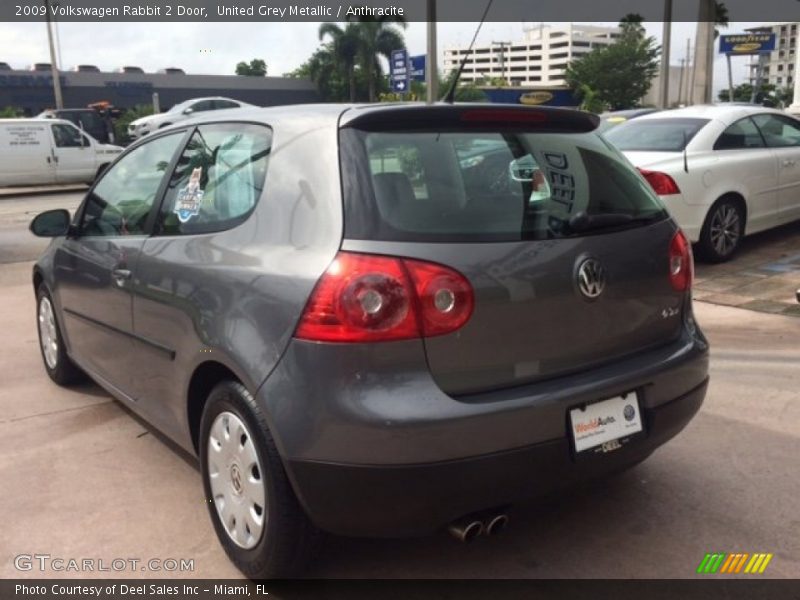 United Grey Metallic / Anthracite 2009 Volkswagen Rabbit 2 Door