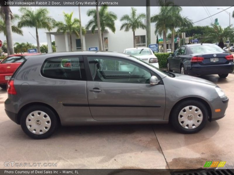 United Grey Metallic / Anthracite 2009 Volkswagen Rabbit 2 Door