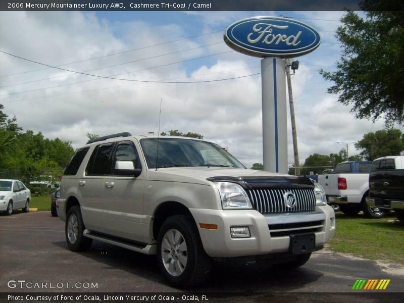 Cashmere Tri-Coat / Camel 2006 Mercury Mountaineer Luxury AWD