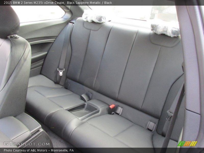 Black Sapphire Metallic / Black 2015 BMW 2 Series M235i xDrive Coupe