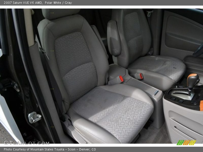 Polar White / Gray 2007 Saturn VUE V6 AWD